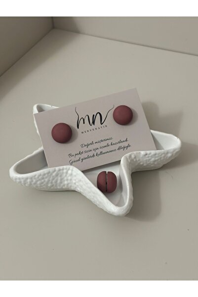 Merve Nayir 2'li Mat Somon Eşarp Mıknatısı Şal Mıknatısı Metal Kaplama Scarf Magnet Hijab Pins Brooch