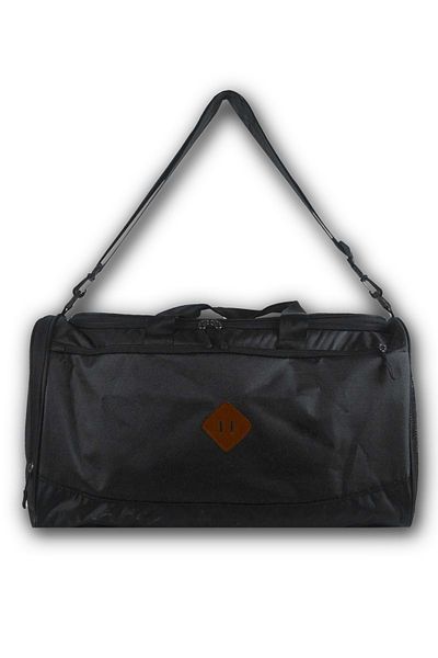 Bagorama Τσάντα ώμου Αθλητικής Γυμναστικής Ταξιδίου Φαρδιά Unisex 52 cm - Μαύρη