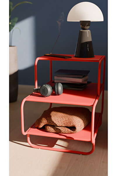 Machin-x MintLife Metal Yan Sehpa – Pastel Renkli Modern Tasarım Komodin