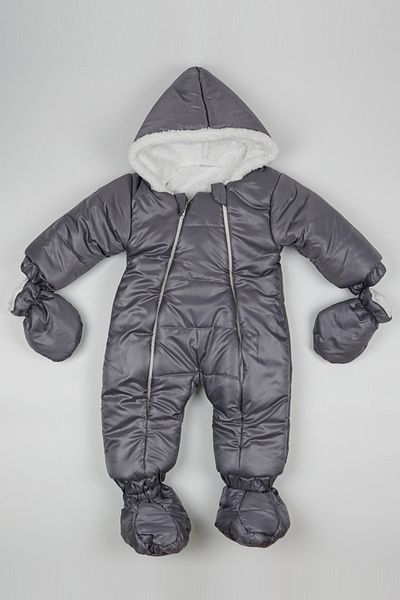 MAİBELLA Cold and Waterproof Non-Marking Hooded Winter Girl Boy Baby Astronaut Jumpsuit Cosmonaut Jumpsuit