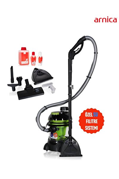 Arnica Su Filtreli Süpürme Ve Halı Yıkama Makinesi - Yüksek Emiş Gücü Ve Deri...