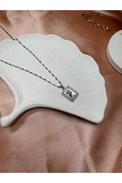 HERA Steel Rose Tarot Necklace