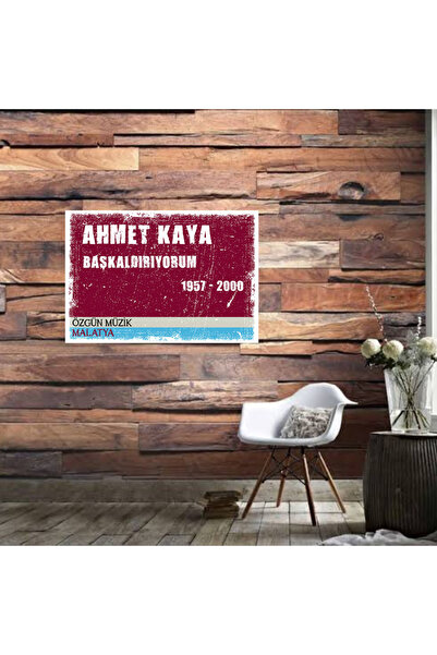 DURUSOY Ξύλινη ρετρό αφίσα από MDF, Αστεία ατάκες, Γραφές τοίχου, Τοπίο, Ιστο...