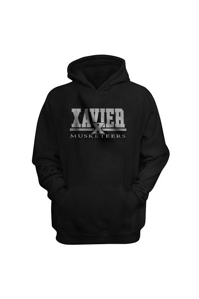 usateamfans Φούτερ με κουκούλα Xavier Musketeers