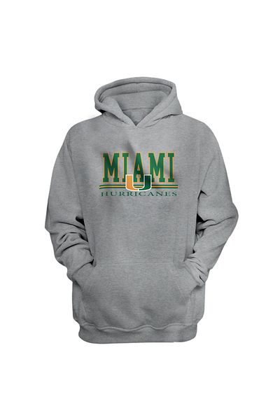 usateamfans Φούτερ με κουκούλα Miami Hurricanes