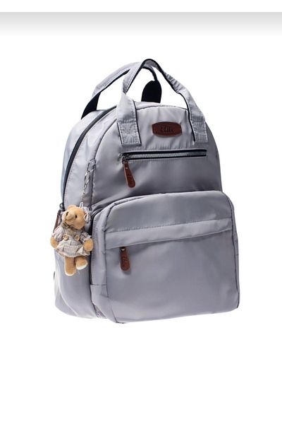 Elite Seal Gray Nirvana Mother Baby Care Backpack