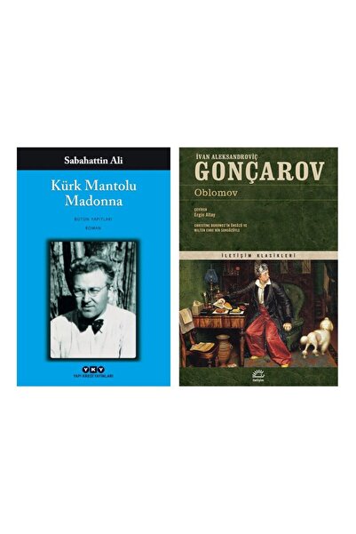 Yapı Kredi Yayınları Kürk Mantolu Madonna - Sabahattin Ali - Oblomov - İvan A...