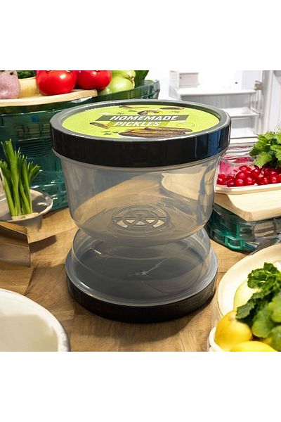 HOBBY LİFE Sand Watch Olive and Purple Container