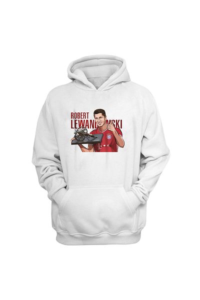 usateamfans Lewandowski Hoodie - Μπλουζάκι με σχέδιο Robert Lewandowski