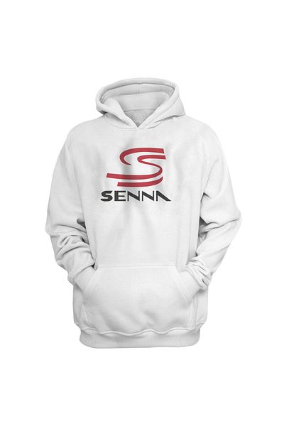 usateamfans Hanorac Ayrton Senna - Potrivire relaxată și design elegant