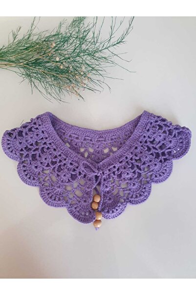 NEXT LİFE STORE El Örgüsü Çocuk Dantel Yakalık