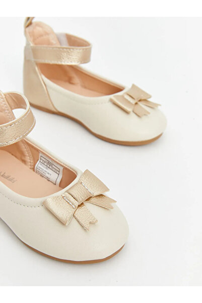 LC Waikiki Lcw Steps Bow Figured Baby Girl Ballerinas