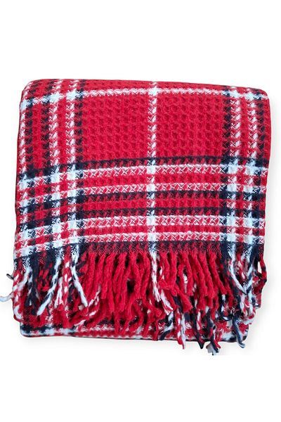 stay with love Tv Blanket Scotch Blanket 130*170 cm Red-White Valentines Day Gift