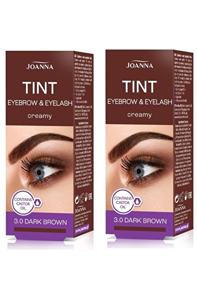 JOANNA KAŞ KİRPİK KREM BOYA KOYU KAHVERENGİ 3.0 - 2 KUTU