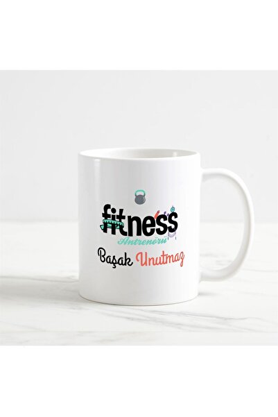 Fitness Antrenörü Kupa Bardak (1. Tasarım)