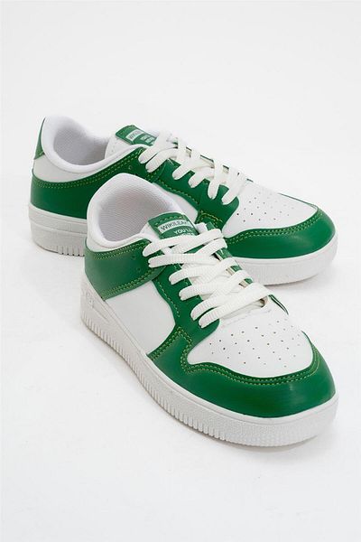 Liger Unisex Sports Sneaker Παπούτσια ΛΕΥΚΟ - ΠΡΑΣΙΝΟ