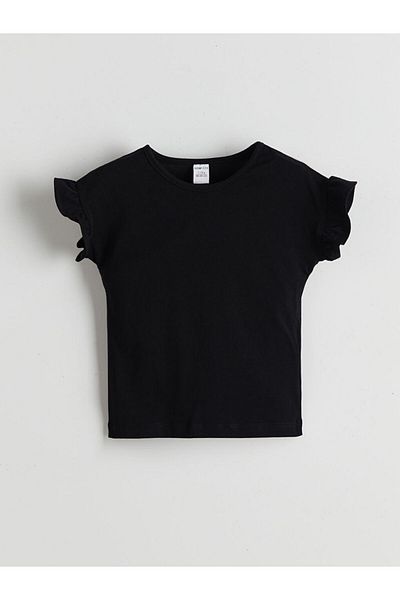 LC Waikiki LCW ECO Crew Neck Basic Baby Girl T-Shirt