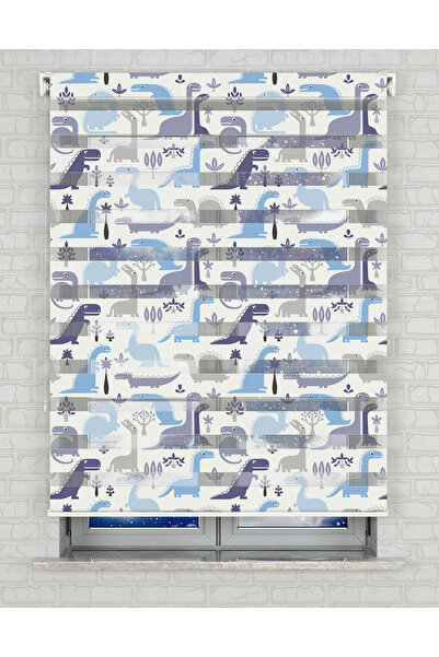 Bright Cover Κουρτίνα με σχέδιο δεινοσαύρων - Κατάλληλη για χρήση μέρα και νύ...