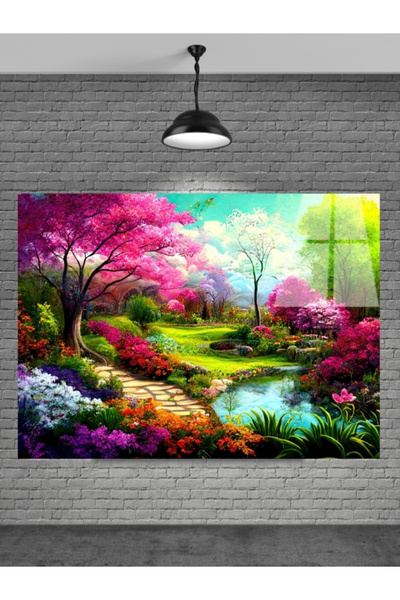 Genel Markalar 3 BOYUTLU MANZARA CAM TABLIO