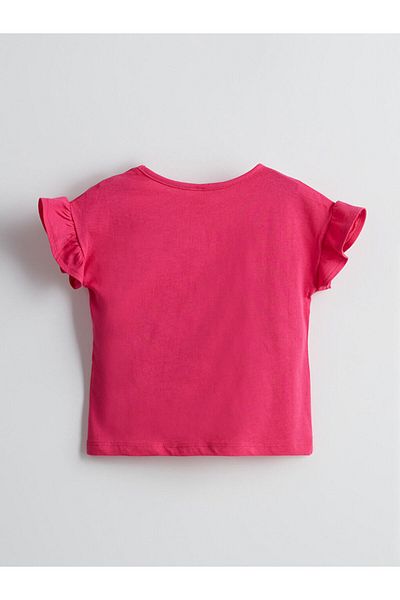 LC Waikiki New Season Crew Neck Basic Baby Girl Tisort - S5LI60Z1