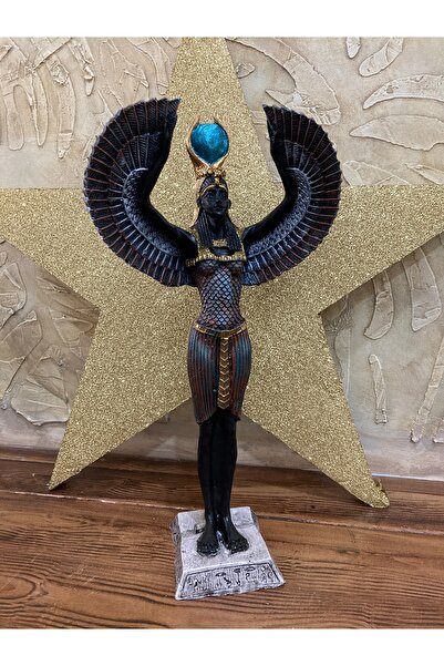 wowocraft Antik Mısır Tanrıçası İsis Heykeli, Biblo