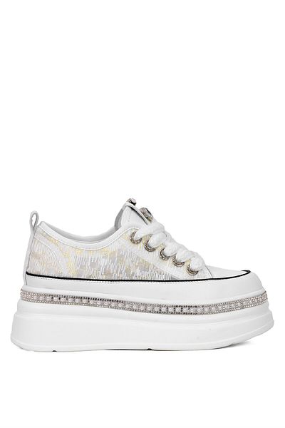 Guja 25Y423-3 White Stone Women's Walking Shoes