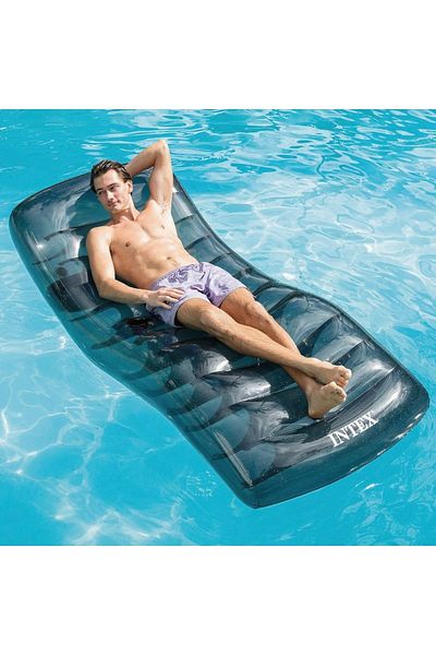 Intex Lux Inflatable Sea Bed - Large Delux Lounge - 191x99 cm Pool Bed