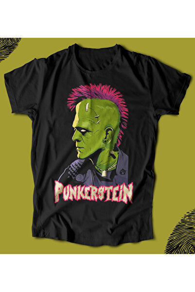 BUTSHIRT PunkerStein‘ Baskılı 'Regular-Fit' Unisex Tişört
