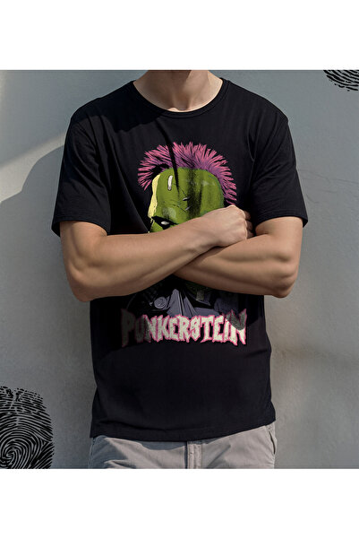 BUTSHIRT PunkerStein‘ Baskılı 'Regular-Fit' Unisex Tişört