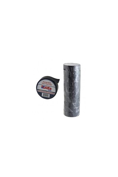 HD GİYİM Black Alpha Tape Royaleks 10 Pack - Electrical Tape Hrd015