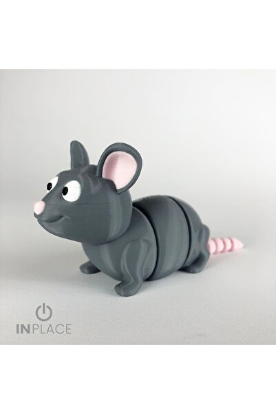 GiZoo Hareketli Mouse - Fare - Hayvan Figür