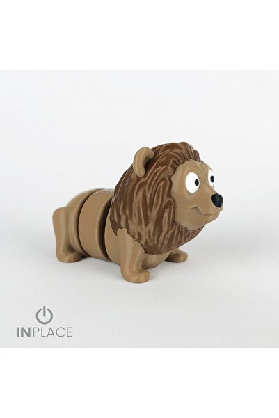 GiZoo Hareketli Lion - Aslan - Hayvan Figür