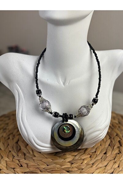 SEDEF TAKI Sedef taşlı kolye