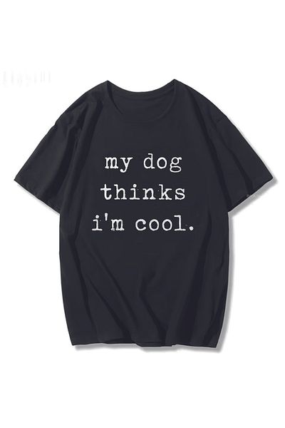 Advantage Câinele meu crede că sunt cool - Tricou noutate pentru iubitorul de câini