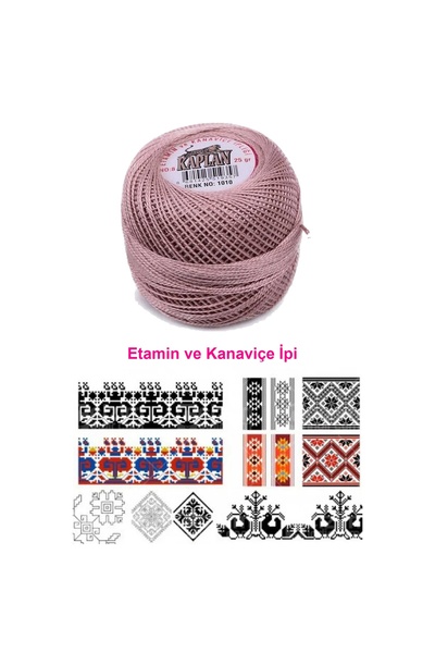 Kaplan Etamin and Cross Stitch Thread 8 No Code/Color: 1010 - Royaleks