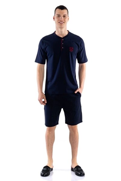 fantastik store Ds Groom Short Sleeve 3-Piece Men's Pajamas Set