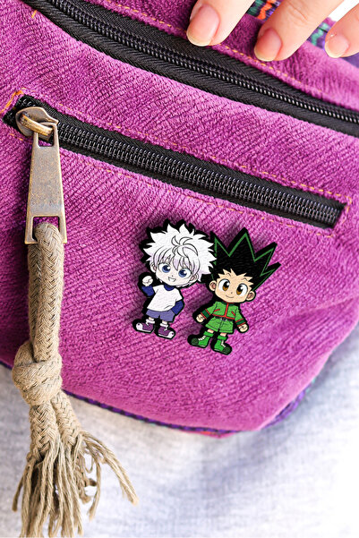Rozzy Lab Hunter X Hunter - Anime Rozet - Broş - Yaka Çanta Aksesuar