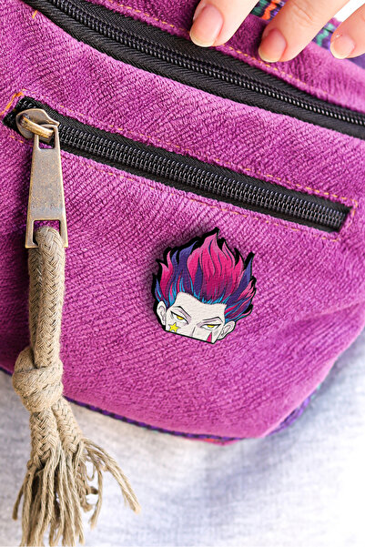 Rozzy Lab Hisoka - Anime Rozet - Broş - Yaka Çanta Aksesuar