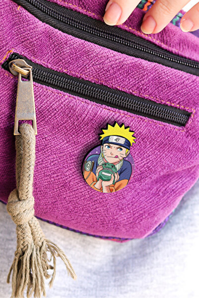 Rozzy Lab Naruto - Anime Rozet - Broş - Yaka Çanta Aksesuar