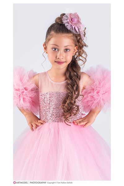 KOKOŞ BEBEK Rochie de seară cu detaliu tutu pentru 23 aprilie și ocazii speciale