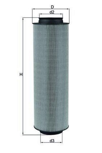 MAHLE Air Filter Mercedes Om668 W168 W414