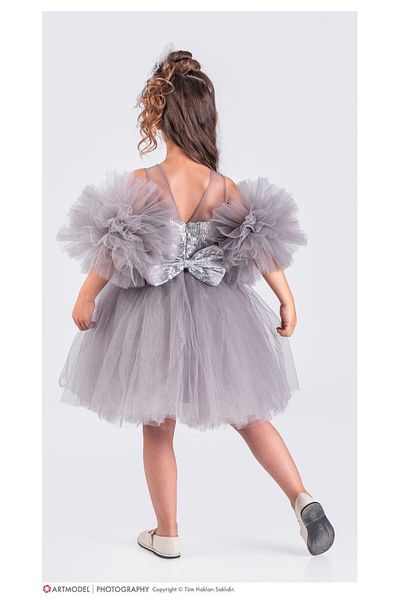 KOKOŞ BEBEK Rochie de seară cu detaliu tutu pentru 23 aprilie și ocazii speciale