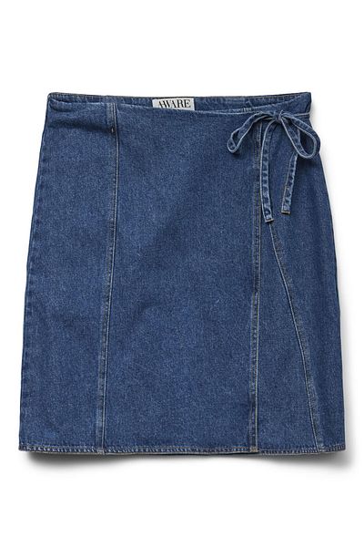 Vero Moda Jeansrock VMJULITA Mittlere Taille Kurzer Rock