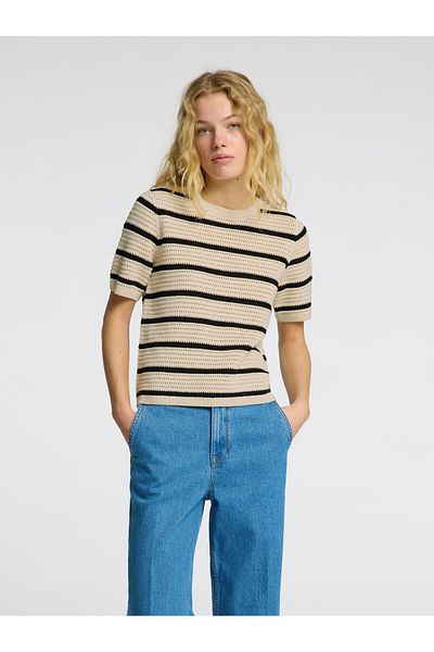 Selected Femme Stricktop 100% Baumwoll