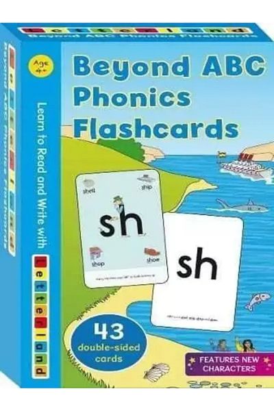 Letterland International عبر البطاقات التعليمية ABC Phonics