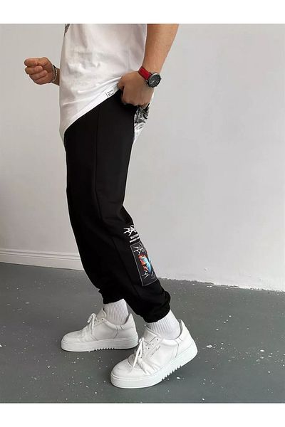 MNKSPORT MNK SPORTT BUTTERFLY Παντελόνι με ελαστική και ανδρική μέση Slim fit