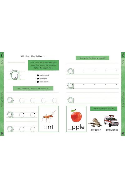 Little Tiger Press My First Home Learning - English Corresponding Tutorial Book, for Children Ages +3