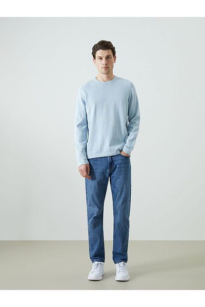 LC Waikiki Crew Neck Long Sleeve Men's Knitwear Sweater