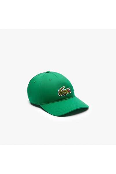 Lacoste Unisex Baskılı Yeşil Şapka