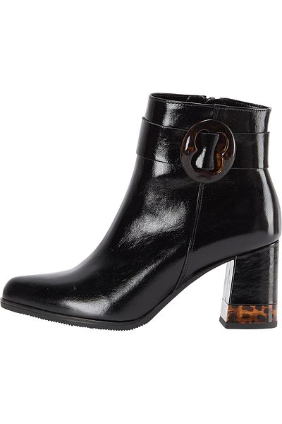 Faina Leder Stiefelette